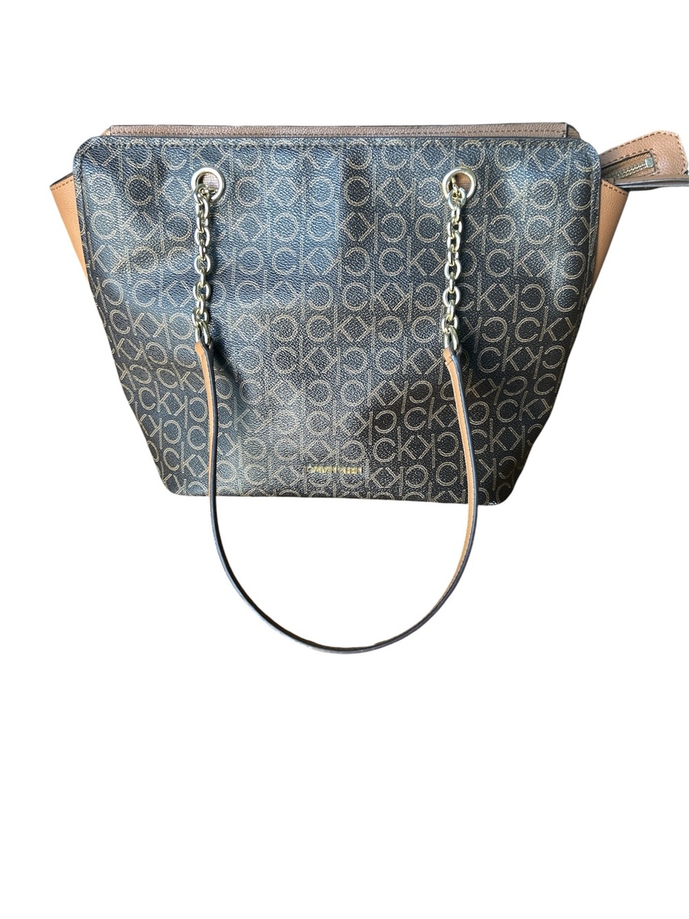 Brown Calvin Klein Hailey Tote